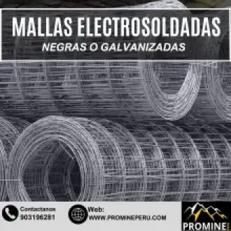 Mallas Electrosoldadas para Refuerzo en Minería Subterránea
