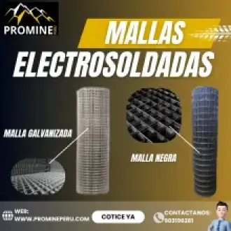 Mallas Electrosoldadas para Sostenimiento en Minería