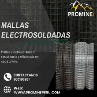 Mallas Electrosoldadas para Refuerzo en Excavaciones Mineras