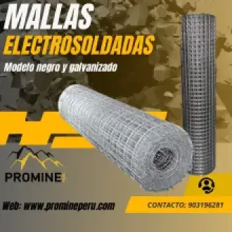 Mallas Electrosoldadas para Refuerzo en Minería Subterránea