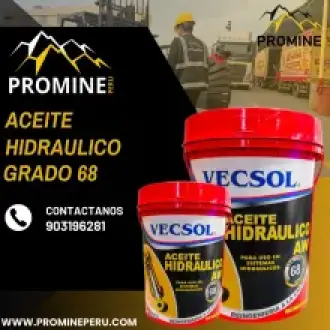 Aceite Hidráulico para Equipos de Alto Desempeño Minero
