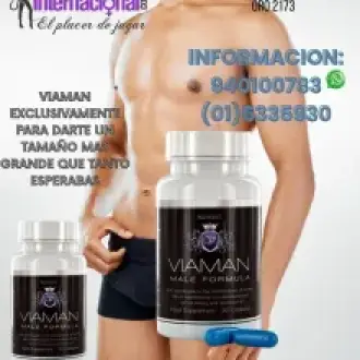 VIAMAN EL PODEROSO PRODUCTO PARA MEJORAR EL TAMAÑO