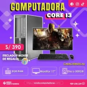 Computadora lista para trabajar Con Garantía 