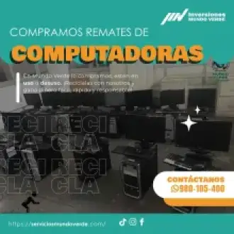 Reciclaje que paga vende tus equipos usados hoy