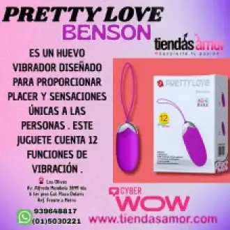PRETTY LOVE BENSON HUEVO VIBRADOR