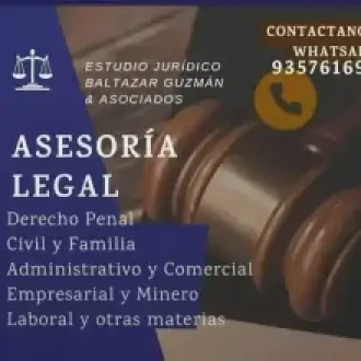 ESTUDIO JURIDICO BALTAZAR GUZMAN BRINDA ASESORIA JURIDICA