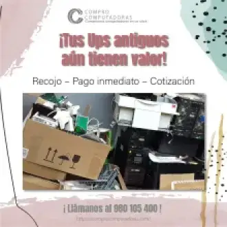 Venta de UPS usados con traslado incluido