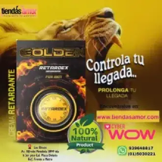 RETARDEX GOLDEN Eyaculacion Precoz Sexshop