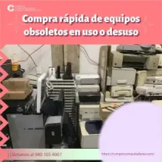 COMPRA DE COMPUTADORAS EN DESUSO SIN COMPLICACIONES