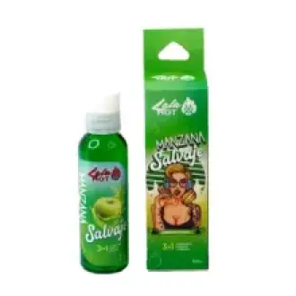 LUBRICANTE 3 EN 1-RICO SABOR A MANZANA- LALA HOT