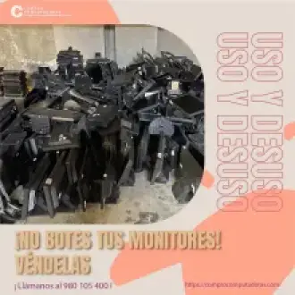  Tienes monitores en desuso o malogrados 