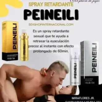TENLAS GOZANDO DE PLACER CON PEINEILI RETARDANTE EN SPRAY