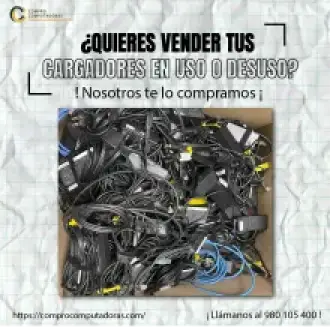 Reciclaje responsable compra de computadoras usadas