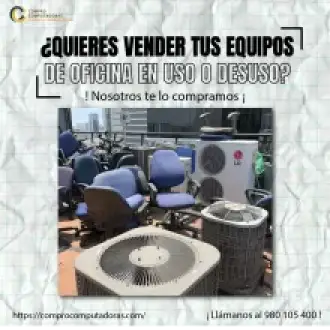  Vende computadoras obsoletas y ayuda al planeta