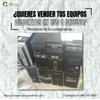 Recibe el mejor precio por computadoras usadas