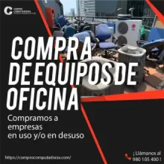 Retiro sin costo de equipos electrónicos en desuso