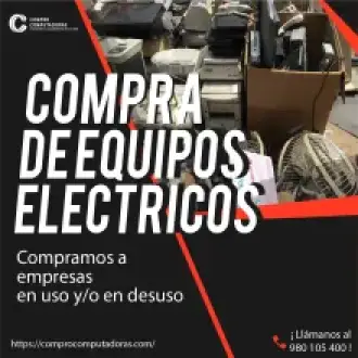 Compra de toners baterías y cables usados
