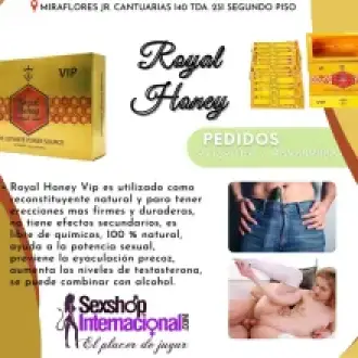 POTENCIADOR ROYAL HONEY-PARA DURAR TODA LA NOCHE -MIRAFLORES