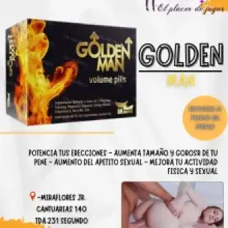 GOLDEN MAN ORIGINAL AMERICANO POTENCIADOR- MIRAFLORES 