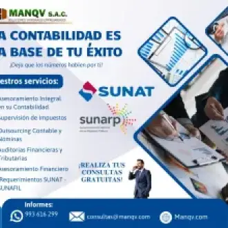 Asesoría Contable en Lima Provincias o el Extranjero