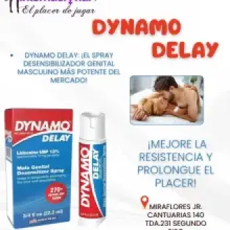 SPRAY DYNAMO DELAY TE AYUDA A COMBATIR LA EYACULACION PRECOZ