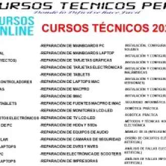 CURSOS TÉCNICOS EN PERÚ