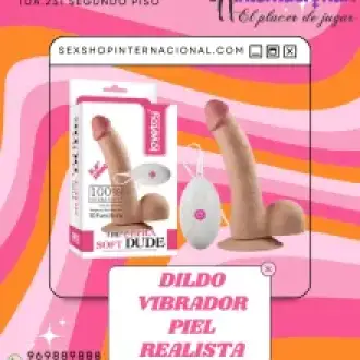 DILDO GRANDE Y VENOSO CON VIBRACION- SEXSHOP MIRAFLORES