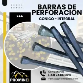 BARRA CÓNICA E INTEGRAL DE ANCLAJE PROMINE Elementos