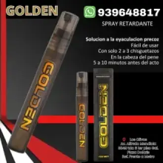 Mas Duración con Spray Retardante GOLDEN