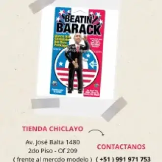  JUGUETE ACARICIADOR BARACK