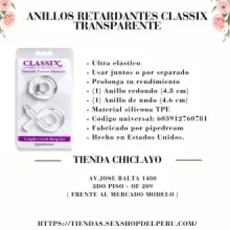 ANILLOS RETARDANTES CLASSIX TRANSPARENTE