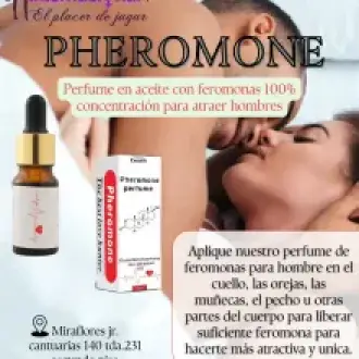 ATRAE AL HOMBRE QUE DESEAS CON NUESTRO PERFUME DE PHEROMONAS