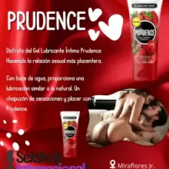 PRUDENCE GEL INTIMO DELICIOSO SABOR FRUTILLA 