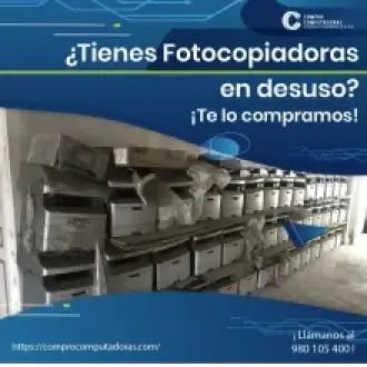 Vendemos tecnología reciclamos responsabilidad