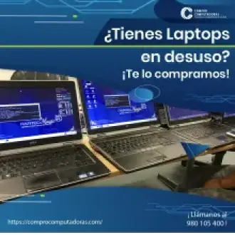 Compra de computadoras para reciclaje sostenible