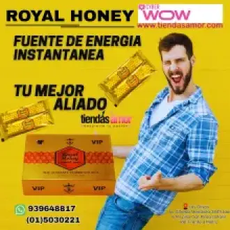 Royal Honey VIP Aumenta tu energía y vitalidad