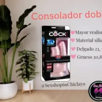 A-CONSOLADOR DOBLE KING COCK PLUS 9