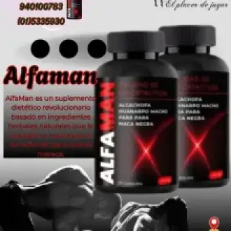 ALFA MAN TU PODEROSO PRODUCTO AGRANDADOR DE PENE 