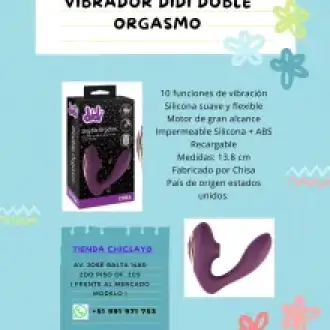 VIBRADOR DIDI DOBLE ORGASMO