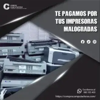Compro computadoras para reciclaje o repuestos