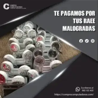  Tu empresa renovó equipos Compramos los antiguos 