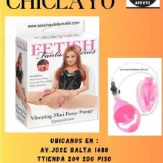 VIBRADOR MINI BOMBA SUCCIONADOR