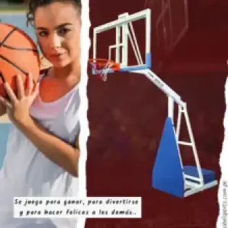 TABLERO DE BASQUETBOL MOVILES MOBEL SPORTS