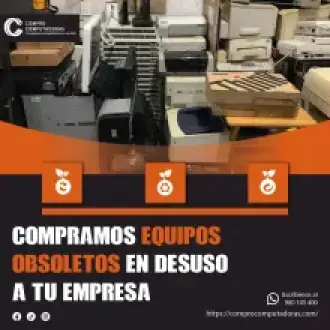 Recibimos computadoras viejas y te pagamos al instante