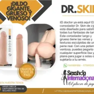 DR. SKIN DILDO GIGANTE CUMPLIRA TODAS TUS FANTASIAS- LIMA