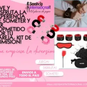 KIT DE SUMISION IDEAL PARA ELLOS QUE LES GUSTA EL CONTROL