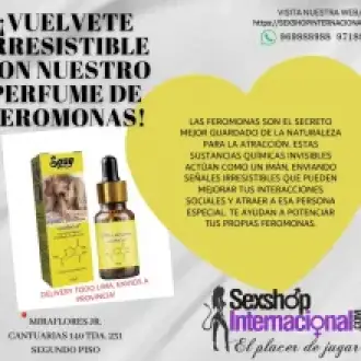 PERFUME DE FEROMONAS- ATRAE A ESA PERSONA QUE TE GUSTA-LIMA