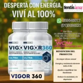 Vigor 360 Energia Natural Virilidad Y Vitalidad