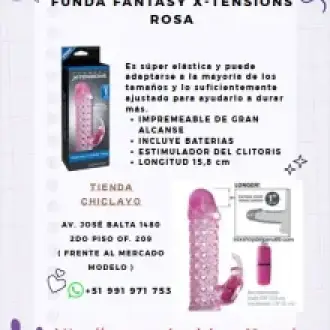  FUNDA FANTASY X-TENSIONS ROSA