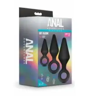 KIT DE PLUG ANAL 3 DIFERENTES TAMAÑOS- MIRAFLORES -LIMA 